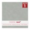 Light Grey Suede 4x4 Inch Uncut Mat Board - Blank Sheets, No Opening
